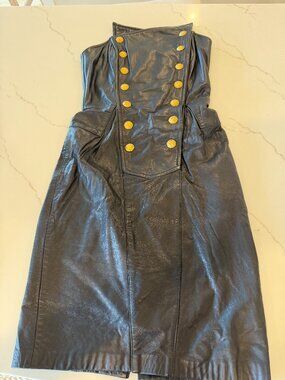 North Beach leather dress